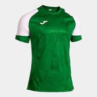 Joma Performance Handball Short Sleeve T-shirt - Green White