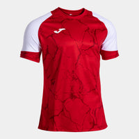 Joma Performance Handball Short Sleeve T-shirt - Red White