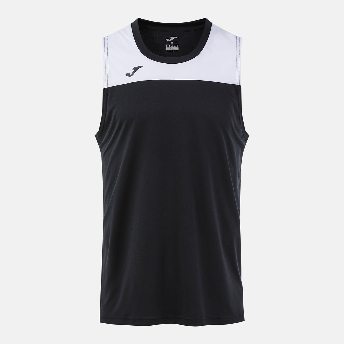 Joma Phoenix III Sleeveless Shirt (Adult) - Black White