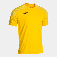 Joma Championship VIII Short Sleeve T-shirt (Junior) - Yellow