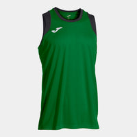 Joma Final Basket III Sleeveless Shirt (Junior) - Green Black
