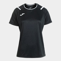 Joma Dinamo II Short Sleeve T-shirt - Black White
