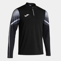 Joma Elite XI Sweatshirt (Adult) - Dark Gray Black