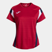 Joma Montreal Short Sleeve T-shirt - Dark Navy Red