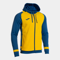 Joma Phoenix III Zip-up Hoodie (Junior) - Royal Blue Yellow