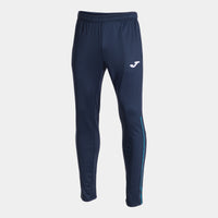 Joma Championship VIII Long Pants (Adult) - Fluorescent Turquoise Dark Navy