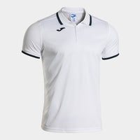 Joma Combi Premium Short Sleeve Polo (Junior) - Navy Blue White