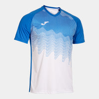 Joma Tiger VI Short Sleeve T-shirt (Junior) - Royal Blue White