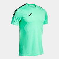 Joma Eco Essential Short Sleeve T-shirt (Junior) - Green Black