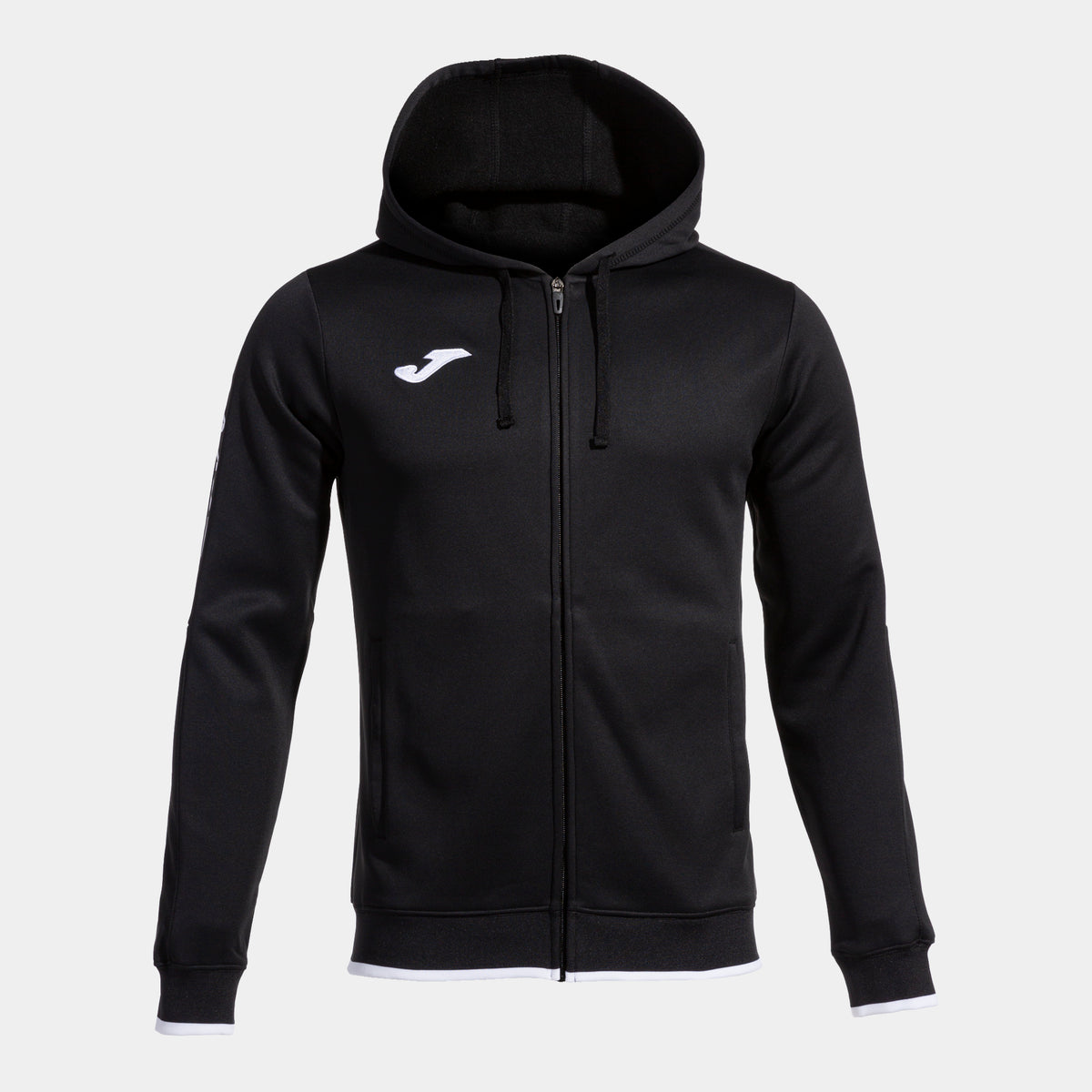 Joma Olimpiada Zip-up Hoodie (Junior) - Black