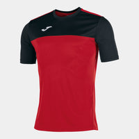Joma S/s T-shirt Winner (Adult) - Red Black