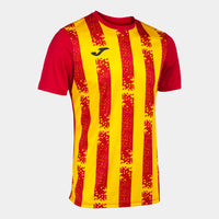 Joma Inter III Short Sleeve T-shirt (Junior) - Red Yellow