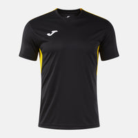 Joma Winner IV Short Sleeve T-shirt (Junior) - Black Yellow