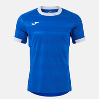 Joma Toletum VII Short Sleeve T-shirt (Junior) - Royal Blue White