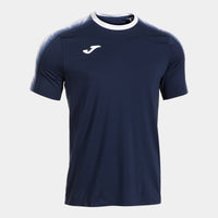 Joma Elite XI Short Sleeve T-shirt (Adult) - Navy Blue White