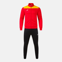 Joma Phoenix III Tracksuit (Adult) - Red Yellow