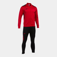 Joma Championship VII Tracksuit (Junior) - Red Black