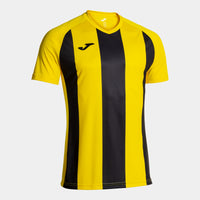Joma Inter IV Short Sleeve T-shirt (Adult) - Yellow Black