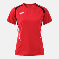 Joma Championship Short Sleeve T-shirt (Junior) - Red Black