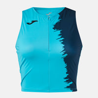 Joma City III Top (Junior) - Fluorescent Turquoise Dark Navy