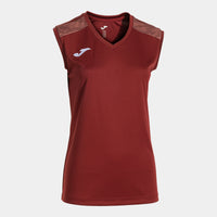 Joma Championship VIII Sleeveless Shirt (Junior) - Burgundy
