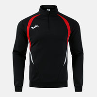 Joma T-championship Sweatshirt (Adult) - Black Red