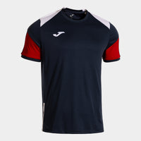 Joma Danubio Short Sleeve T-shirt (Adult) - Dark Navy White