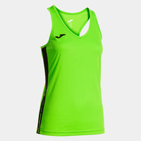 Joma Olimpiada Tank Top (Junior) - Fluorescent Green Black