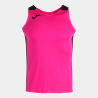Joma T-shirt Record II (Adult) - Fluorescent Pink Black